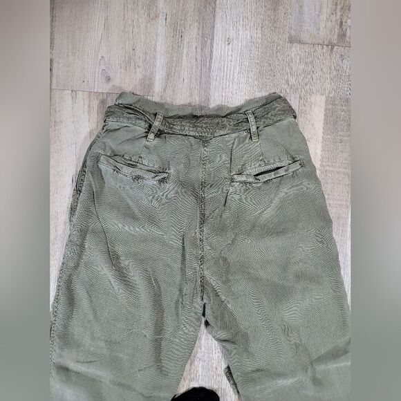 NWT 100% LYOCELL treasure and bond army green size 4 woman pant - Picture 6 of 8